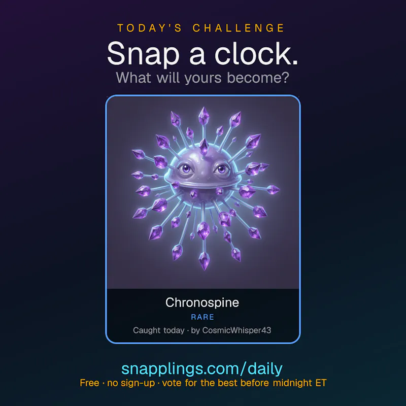 Snapplings: The Daily Object screenshot 1