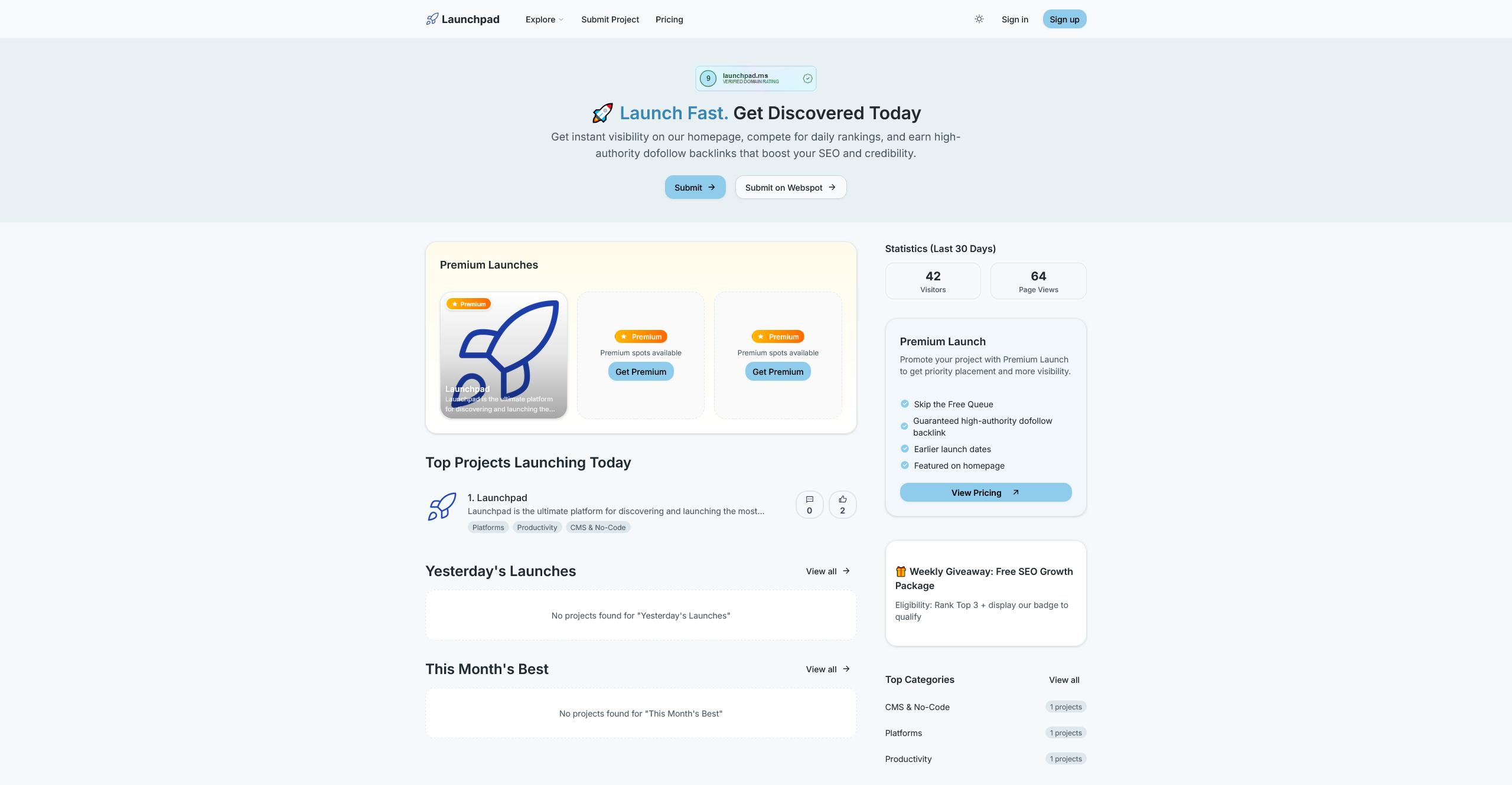 Launchpad gallery image