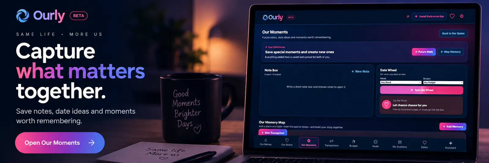 Ourly Beta screenshot 2