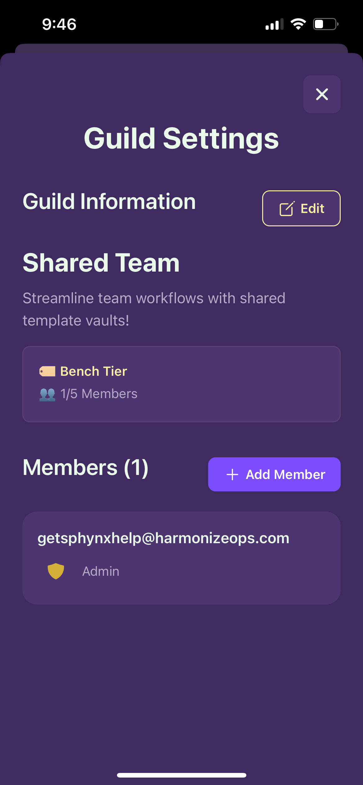 SPHYNX Vault for iOS! - Screenshot 4 showing product features and functionality