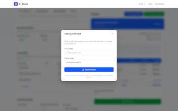 AI Invoice Maker gallery image