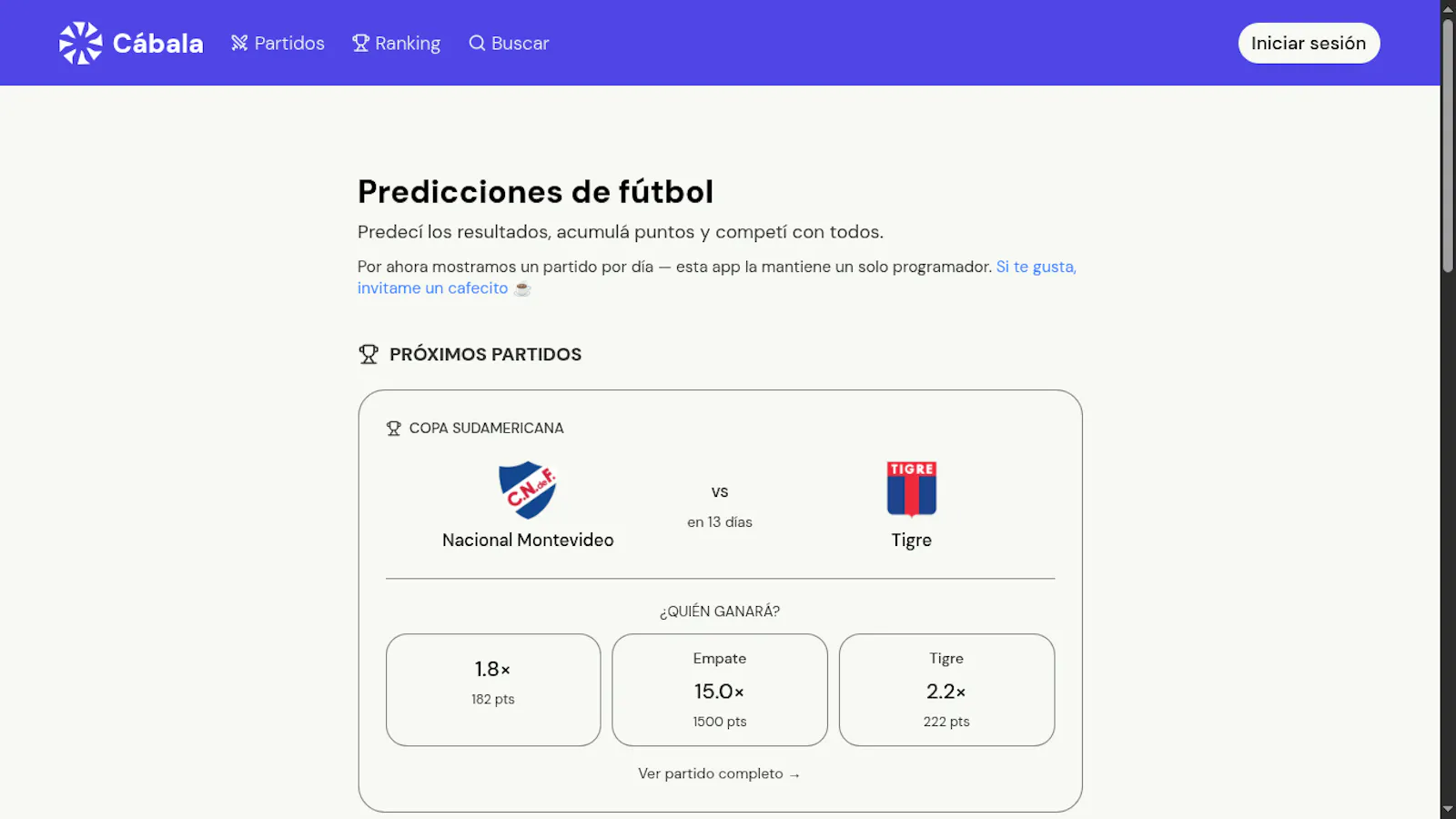 Cábala screenshot 1