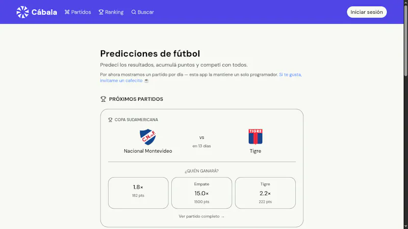 Cábala screenshot 1