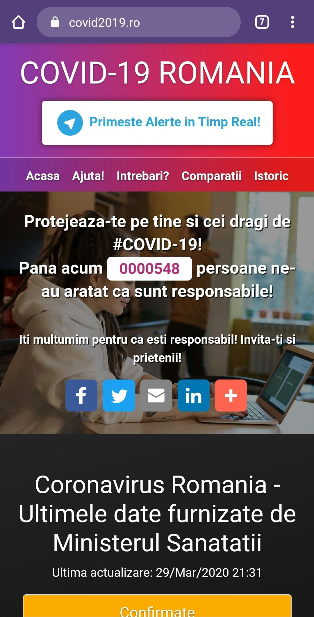 Coronavirus Statistics in Romania gallery image