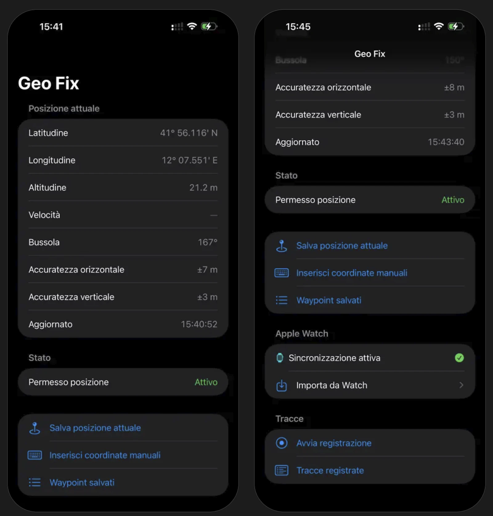 GeoFix — Minimal GPS for Hiking screenshot 2