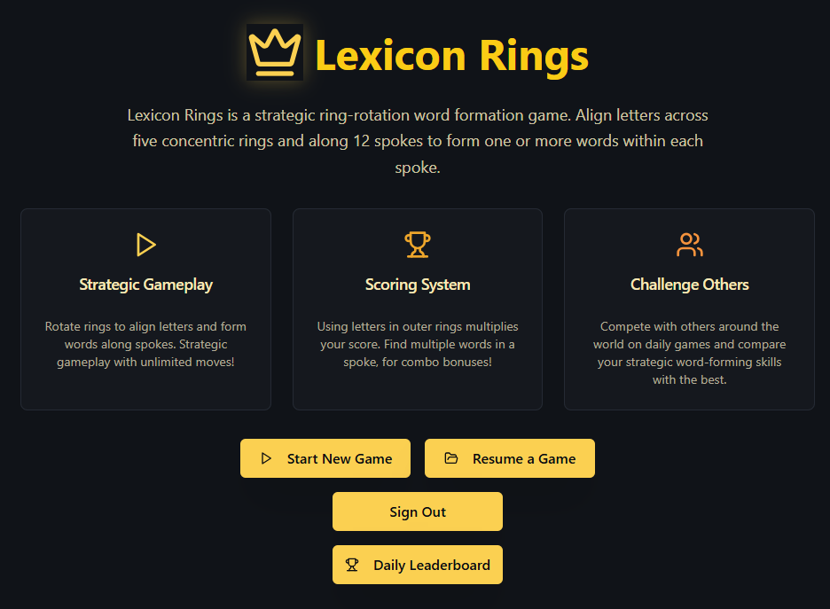 Lexicon Rings gallery image