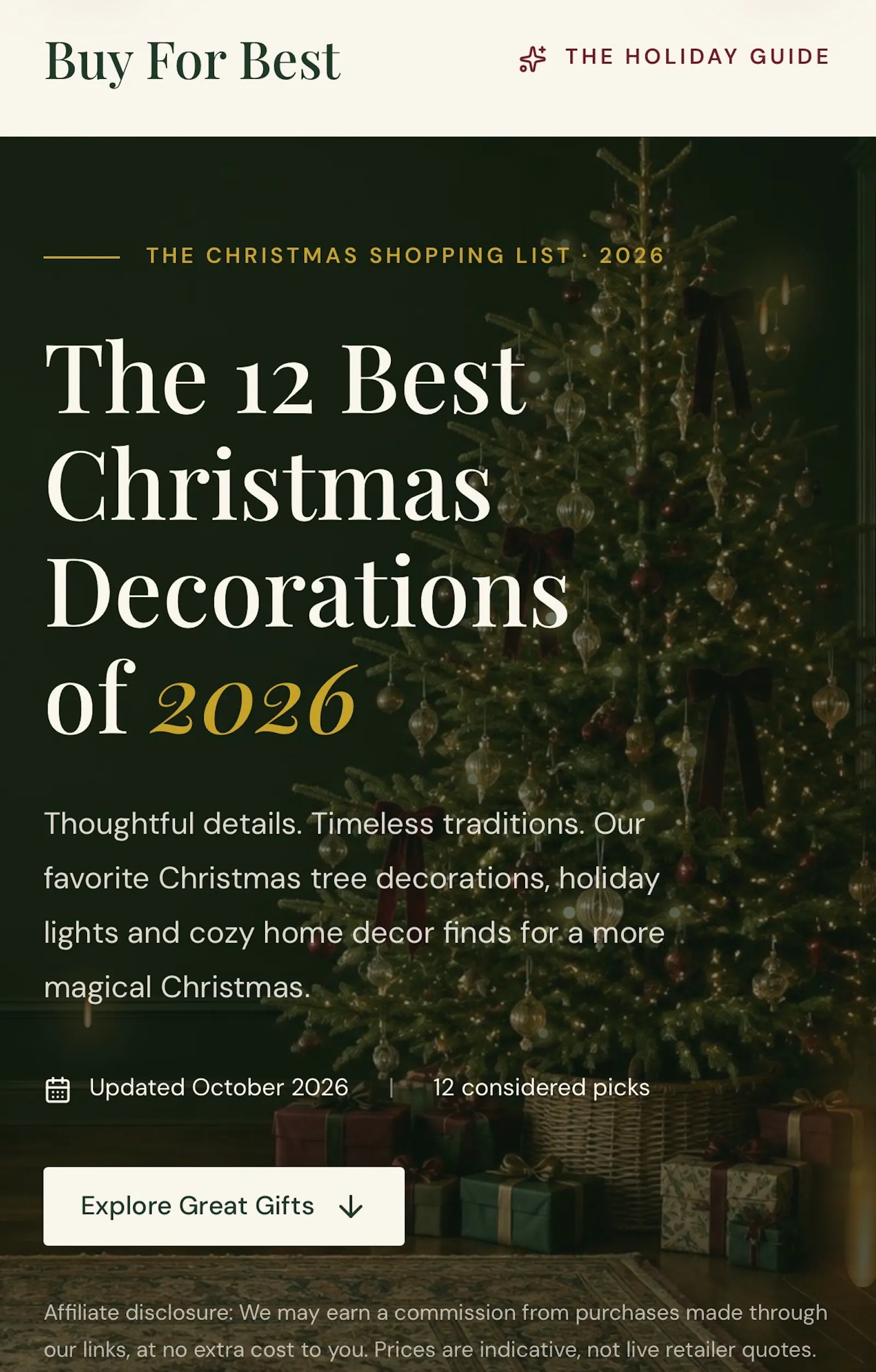 Buy For Best - Christmas Decor 2026 screenshot 1