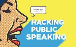 Hacking Public Speaking media 2