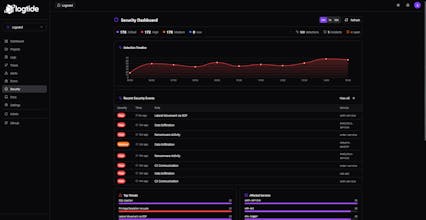 LogTide gallery image