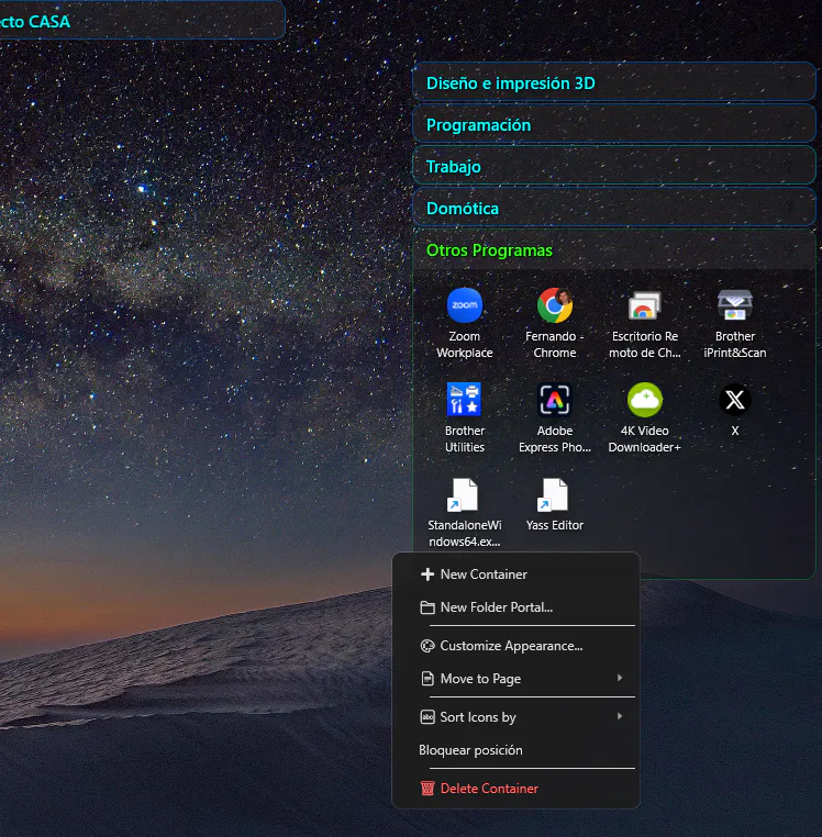 GlassDesk Pro screenshot