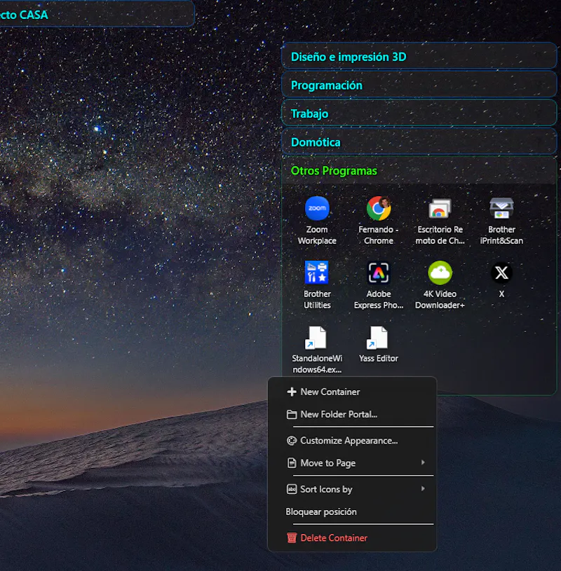 GlassDesk Pro screenshot 2