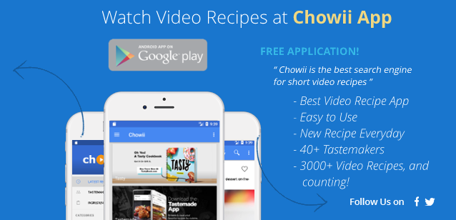 Chowii: Search Video Recipes Android App gallery image