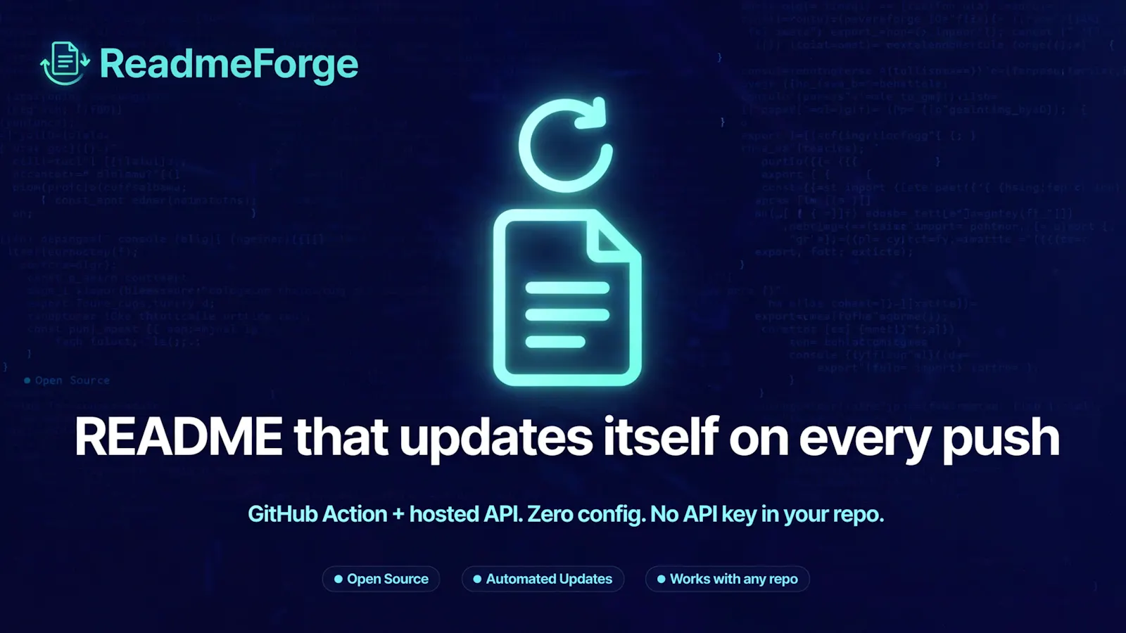ReadmeForge screenshot 1