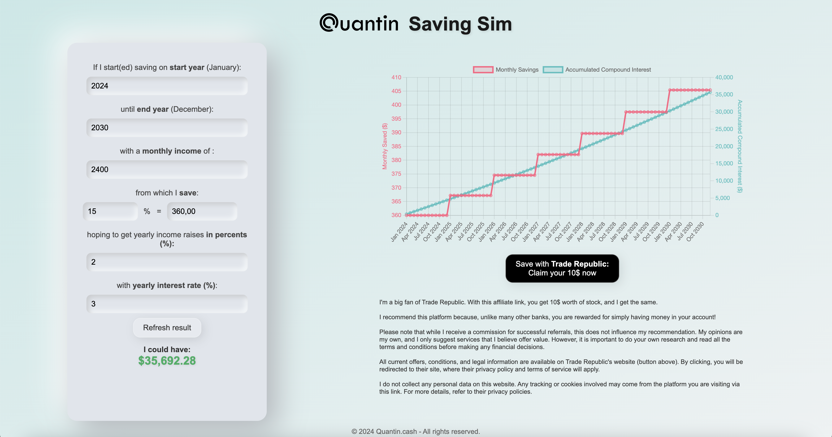 Quantin Saving SIM media 1