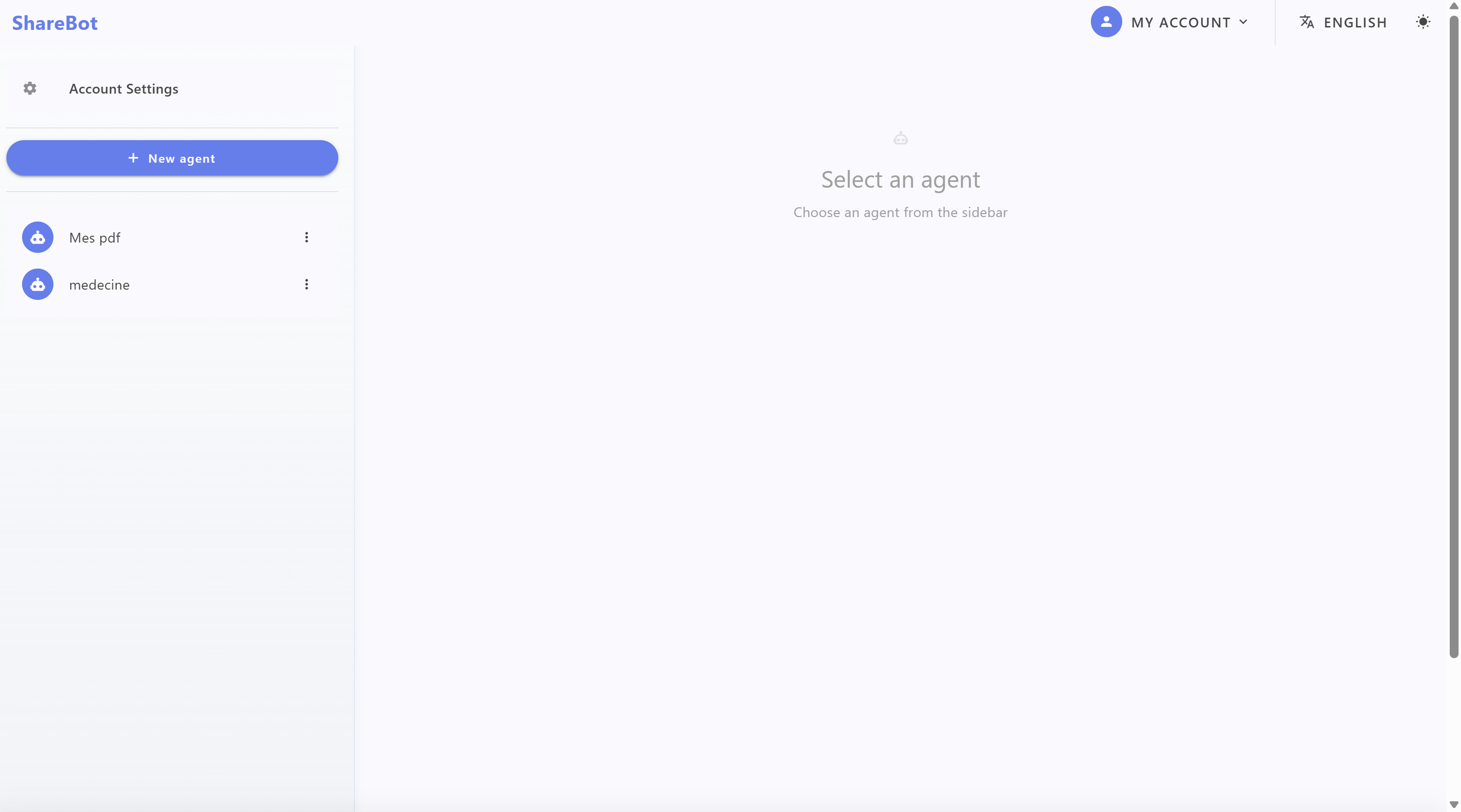 Sharebot - Screenshot 2 showing product features and functionality
