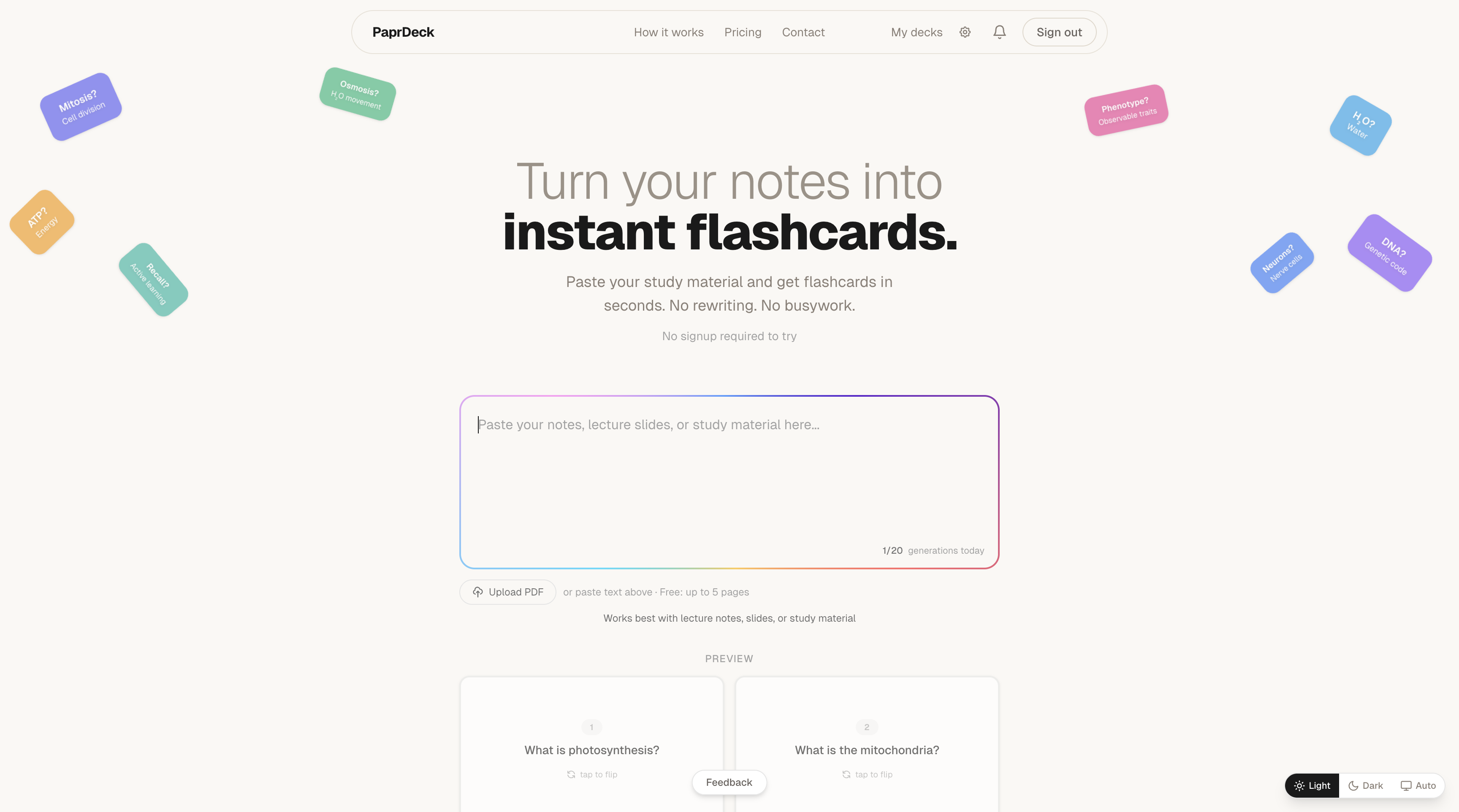 PaprDeck gallery image