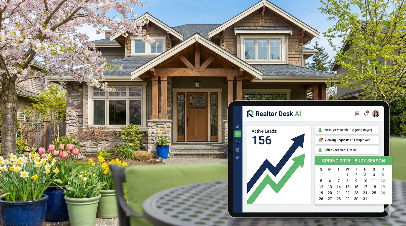 Realtor Desk - Screenshot 2 showing product features and functionality