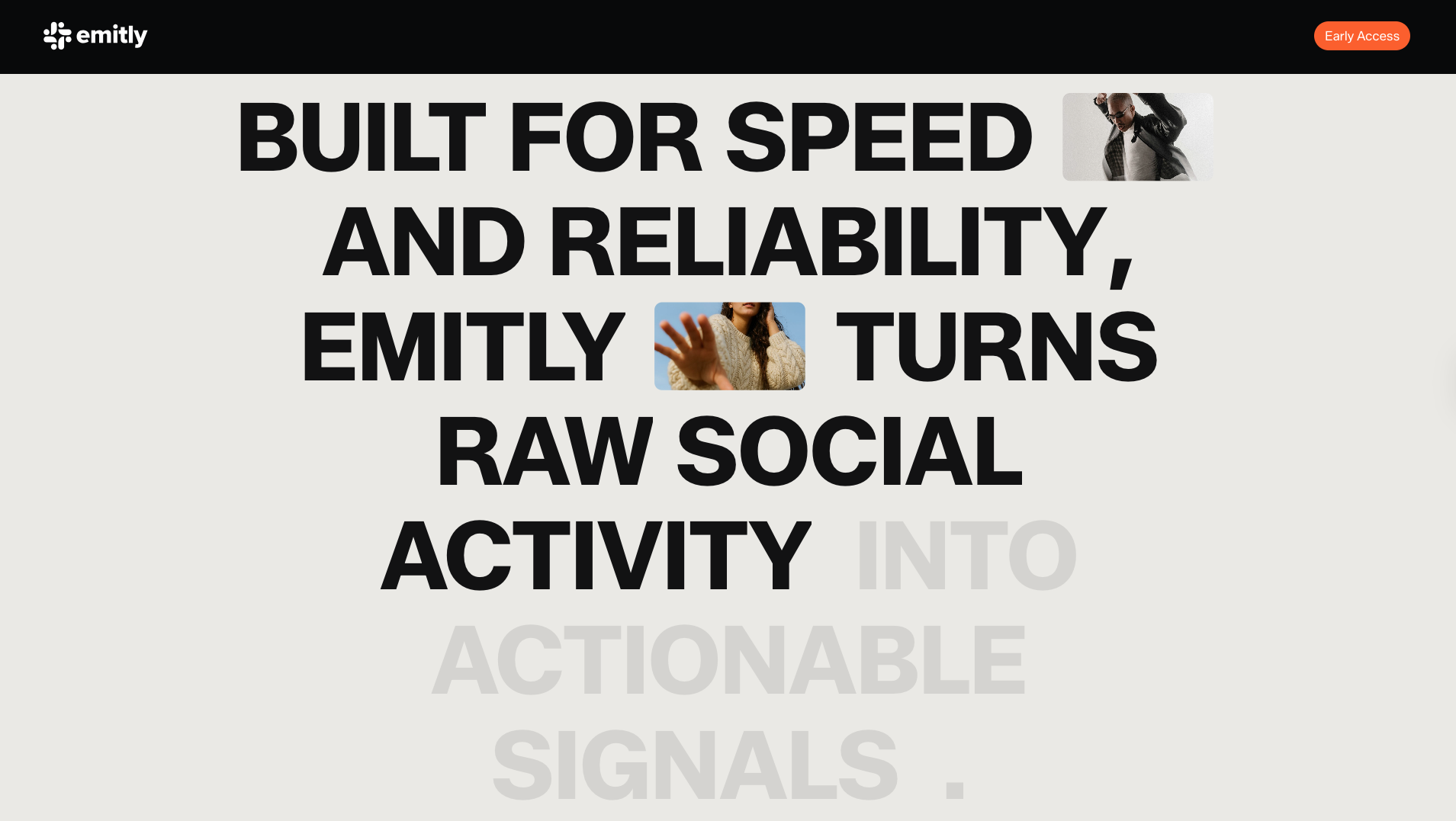 Emitly - Screenshot 2 showing product features and functionality