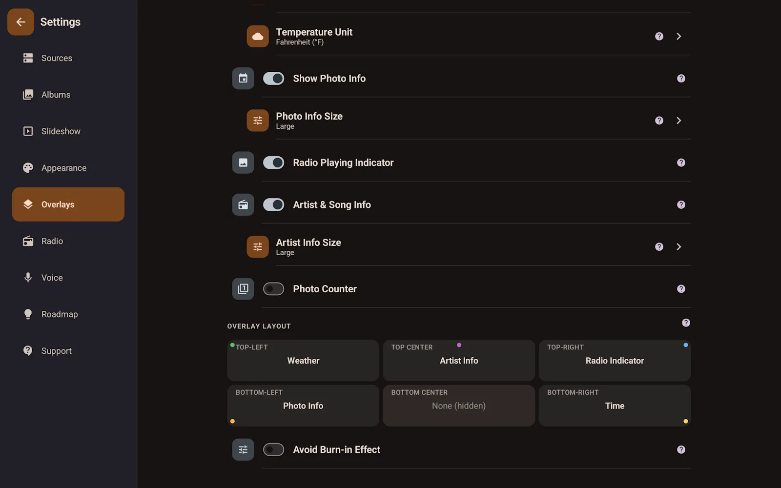 Fravora: Photo Frame & Radio screenshot 7