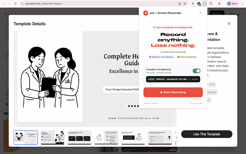 Jot — Screen Recorder gallery image