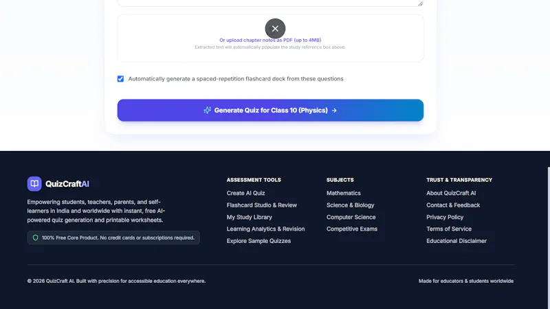 QuizCraft AI screenshot 13