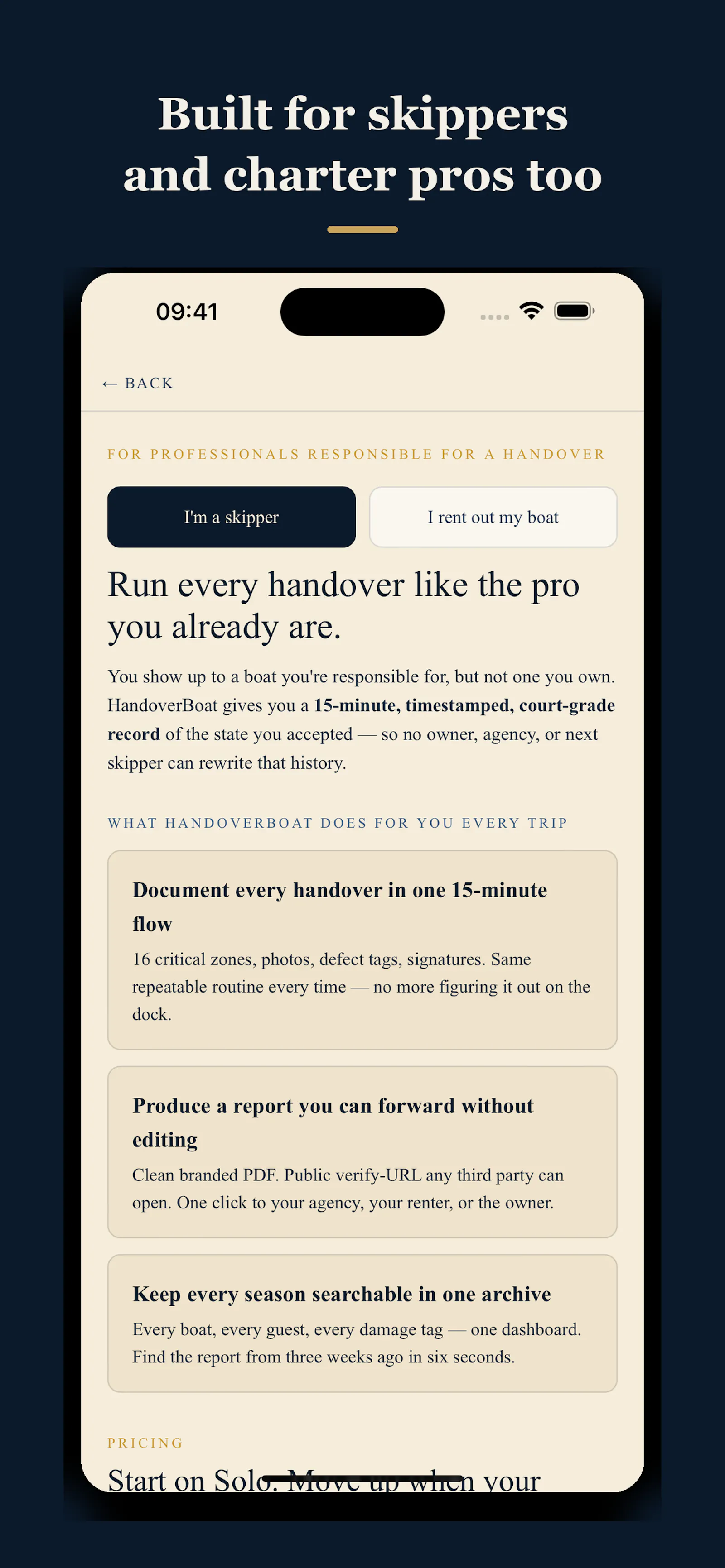 HandoverBoat screenshot 6