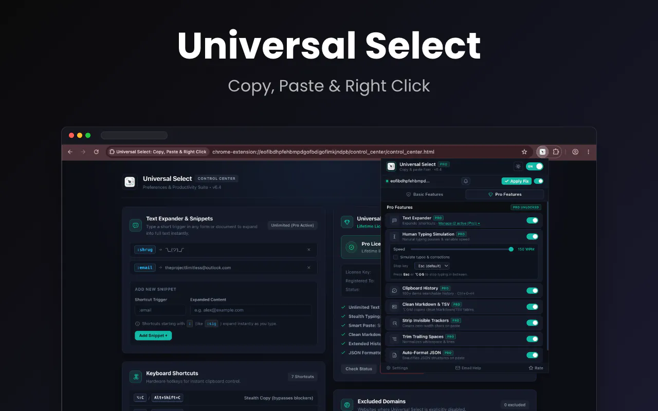 Universal Select gallery image