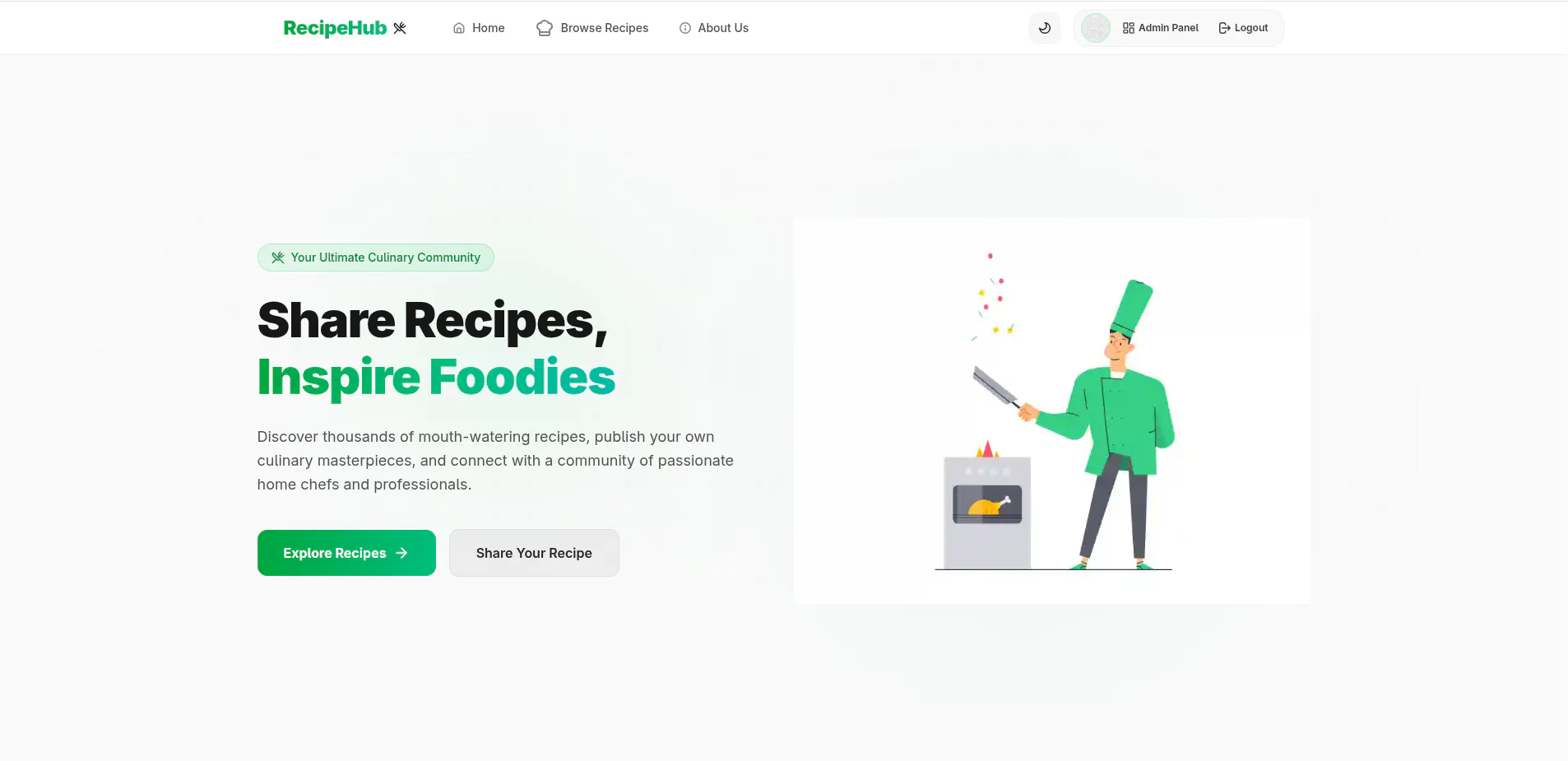 RecipeHub gallery image