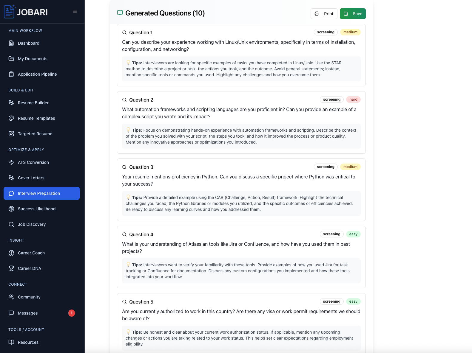 Jobari - Tools for a Smarter Job Search gallery image