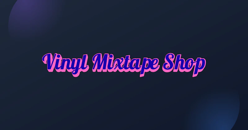 Vinyl Mixtape Shop screenshot 1