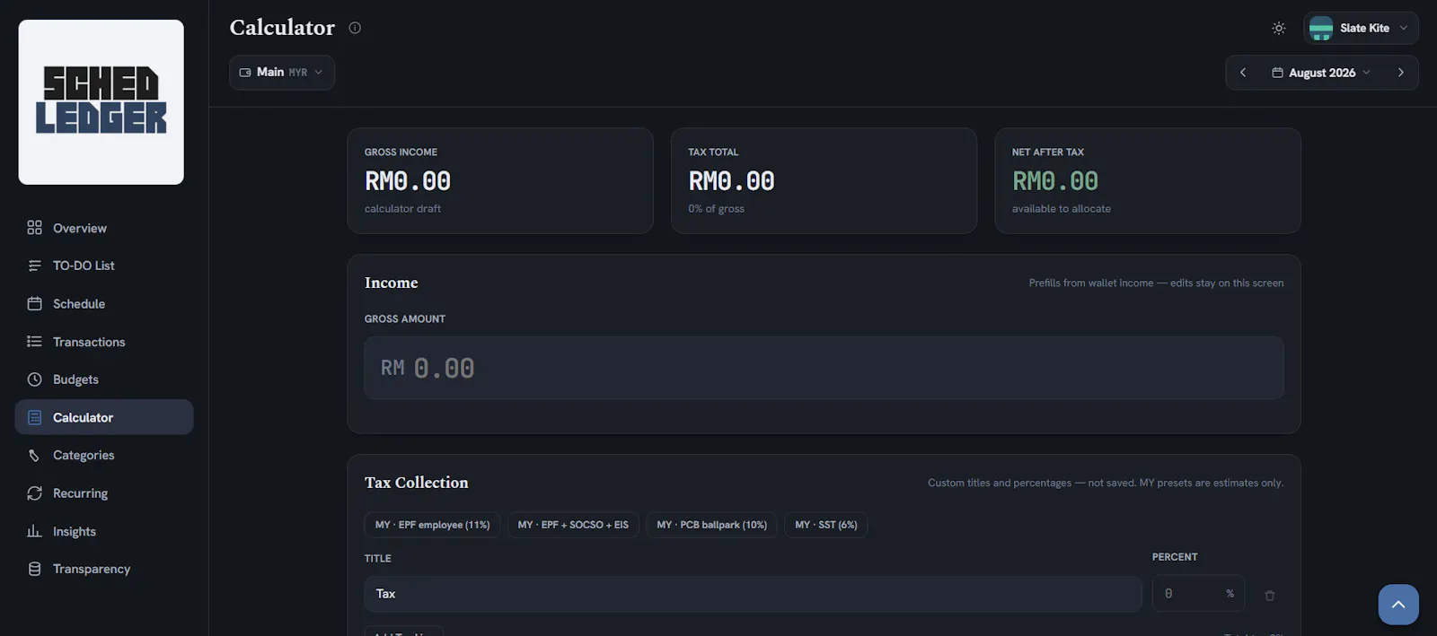 Sched Ledger screenshot 9