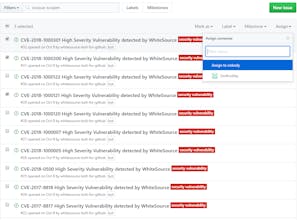 WhiteSource Bolt for GitHub gallery image