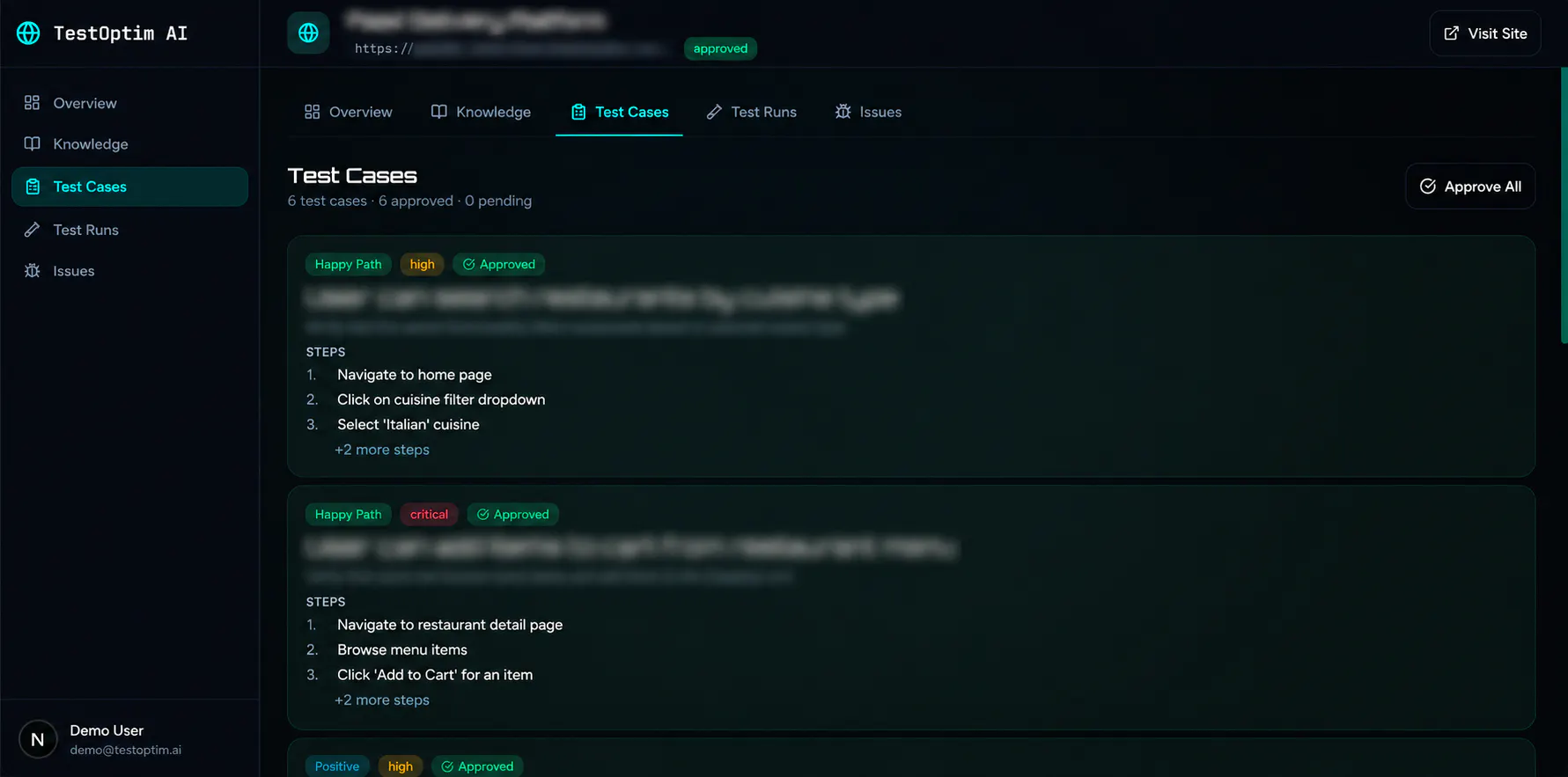 TestOptim AI gallery image