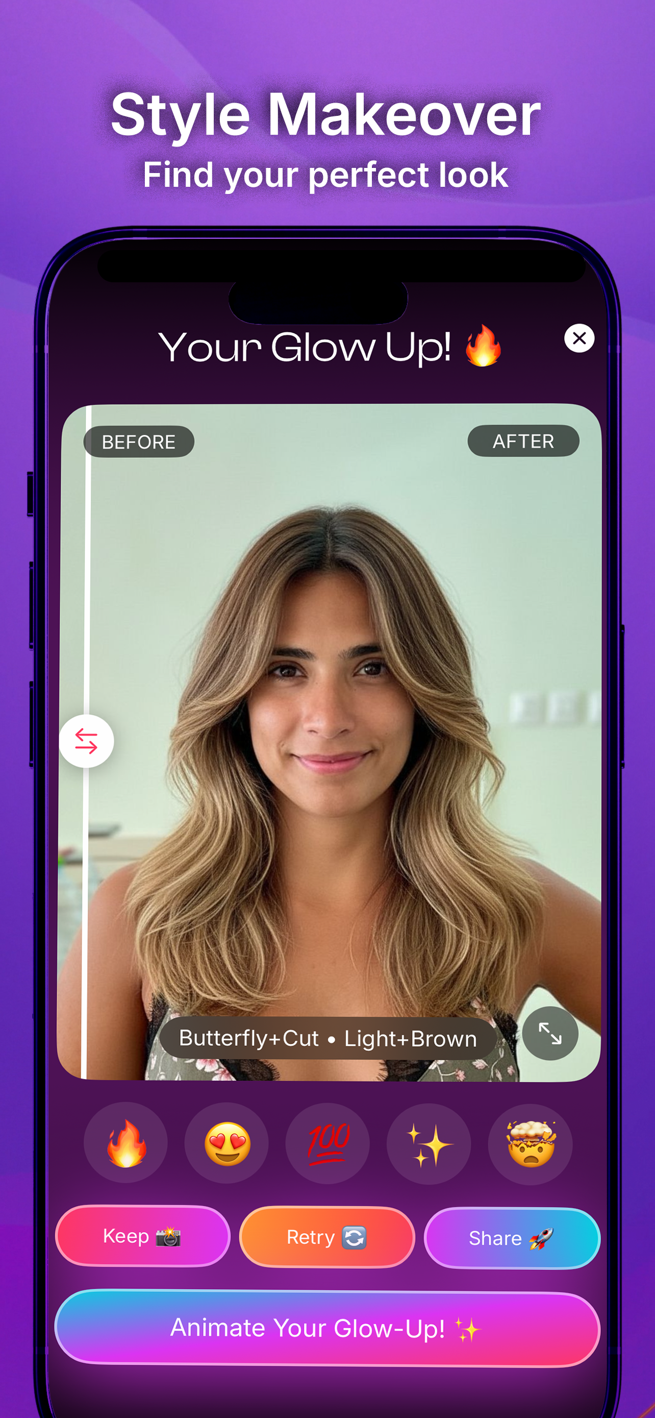 Hairstyle Try On: Hair Glow AI gallery image