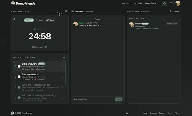 PomoFriends screenshot 3
