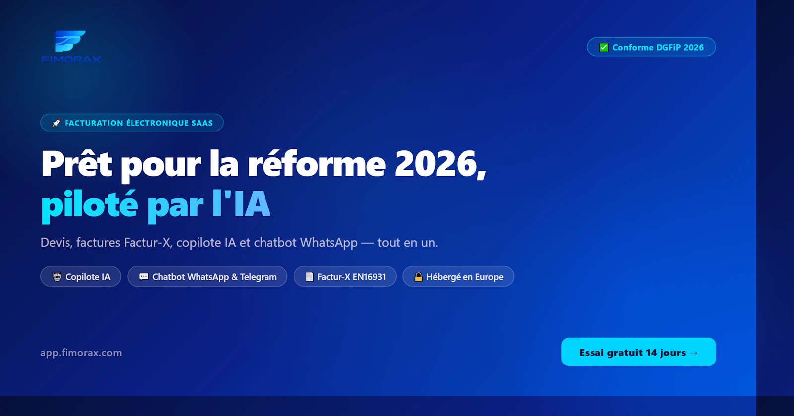 Fimorax— AI Invoicing Copilot screenshot 1