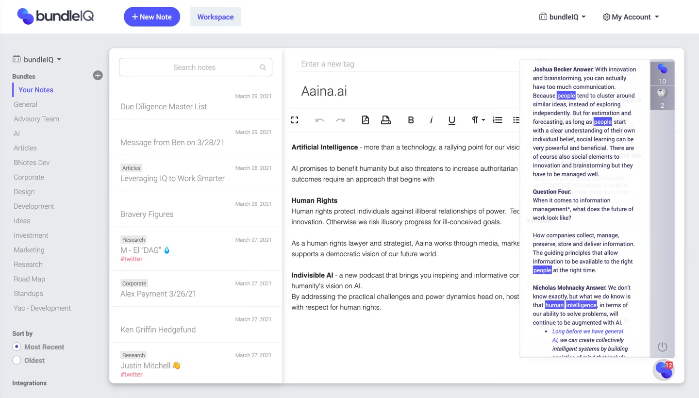 bundleIQ gallery image