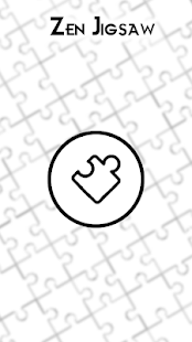 Zen Jigsaw - White Jigsaw Puzzle gallery image