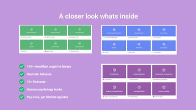Cognitive Biases Notion gallery image