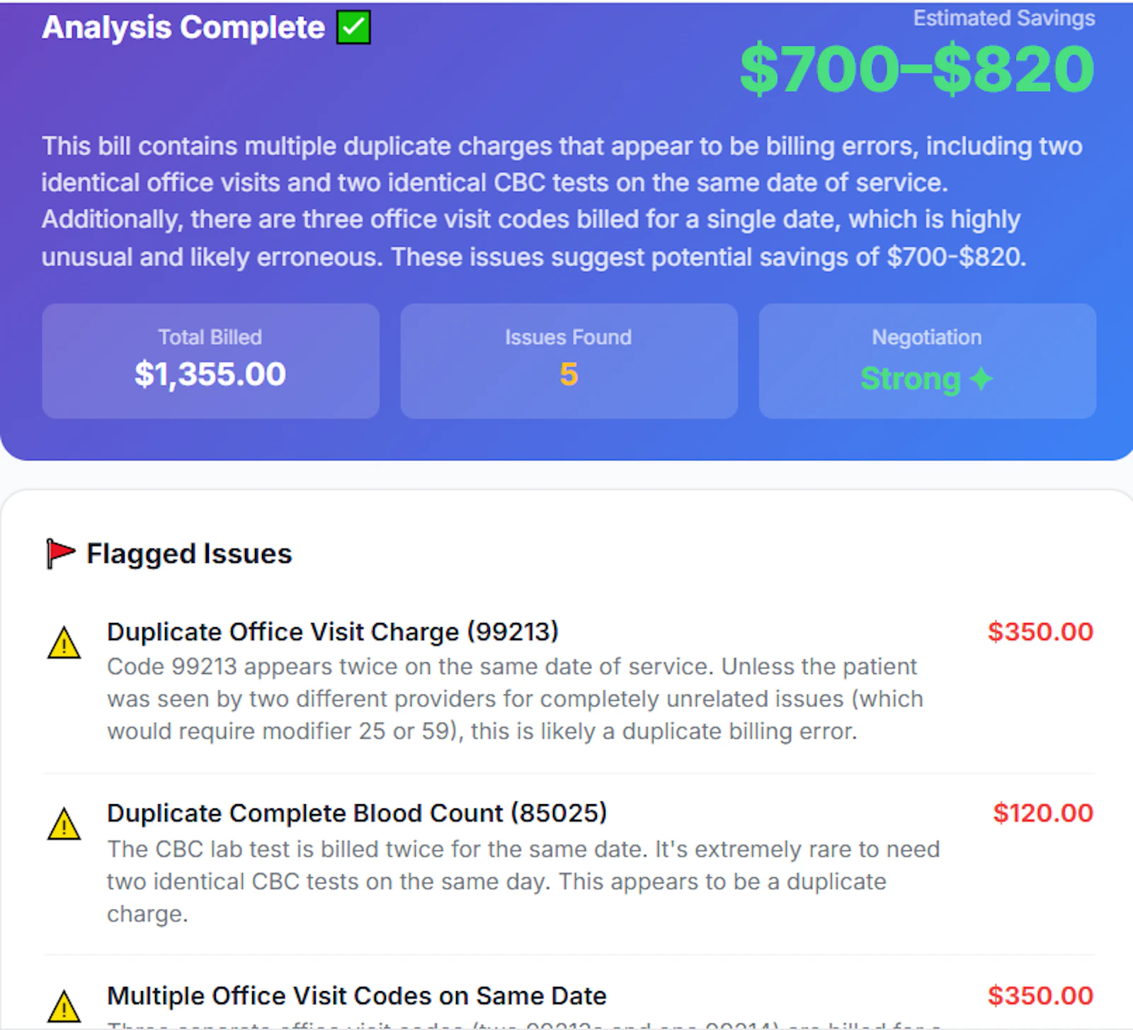 BillGuard AI screenshot 2