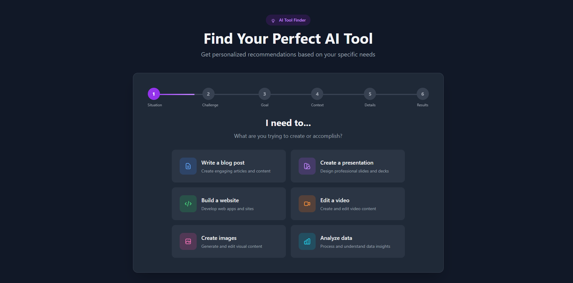 Find the right AI tool in minutes gallery image