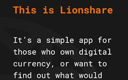 Lionshare for iOS media 1