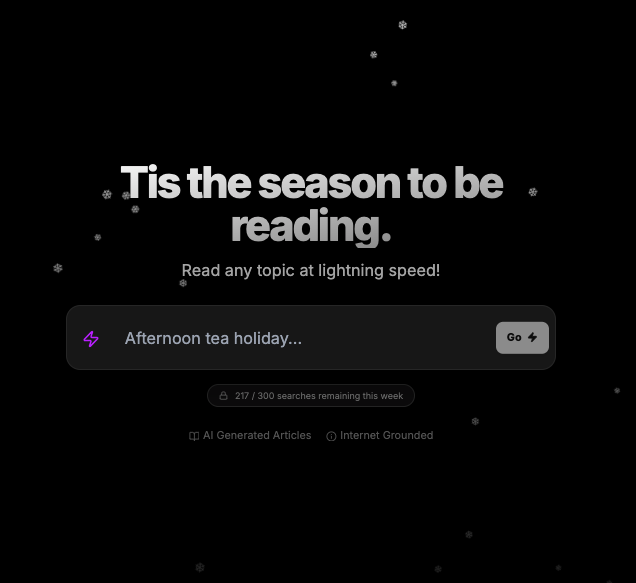 veloread - Main product screenshot demonstrating key features and user interface