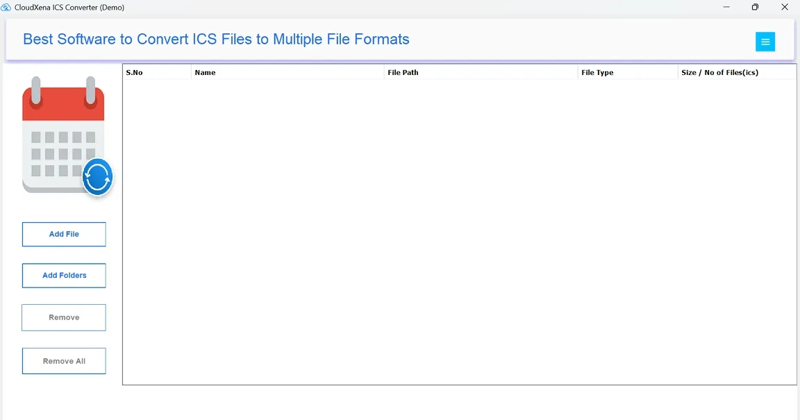 CloudXena ICS Converter Tool gallery image