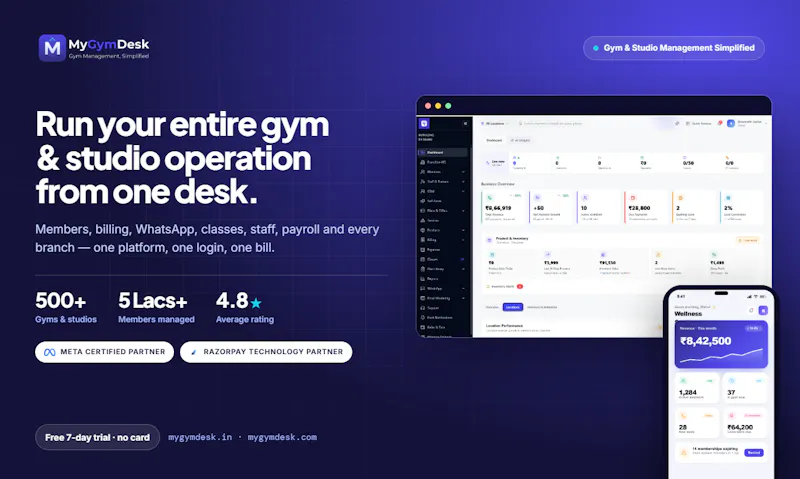 MyGymDesk screenshot 2