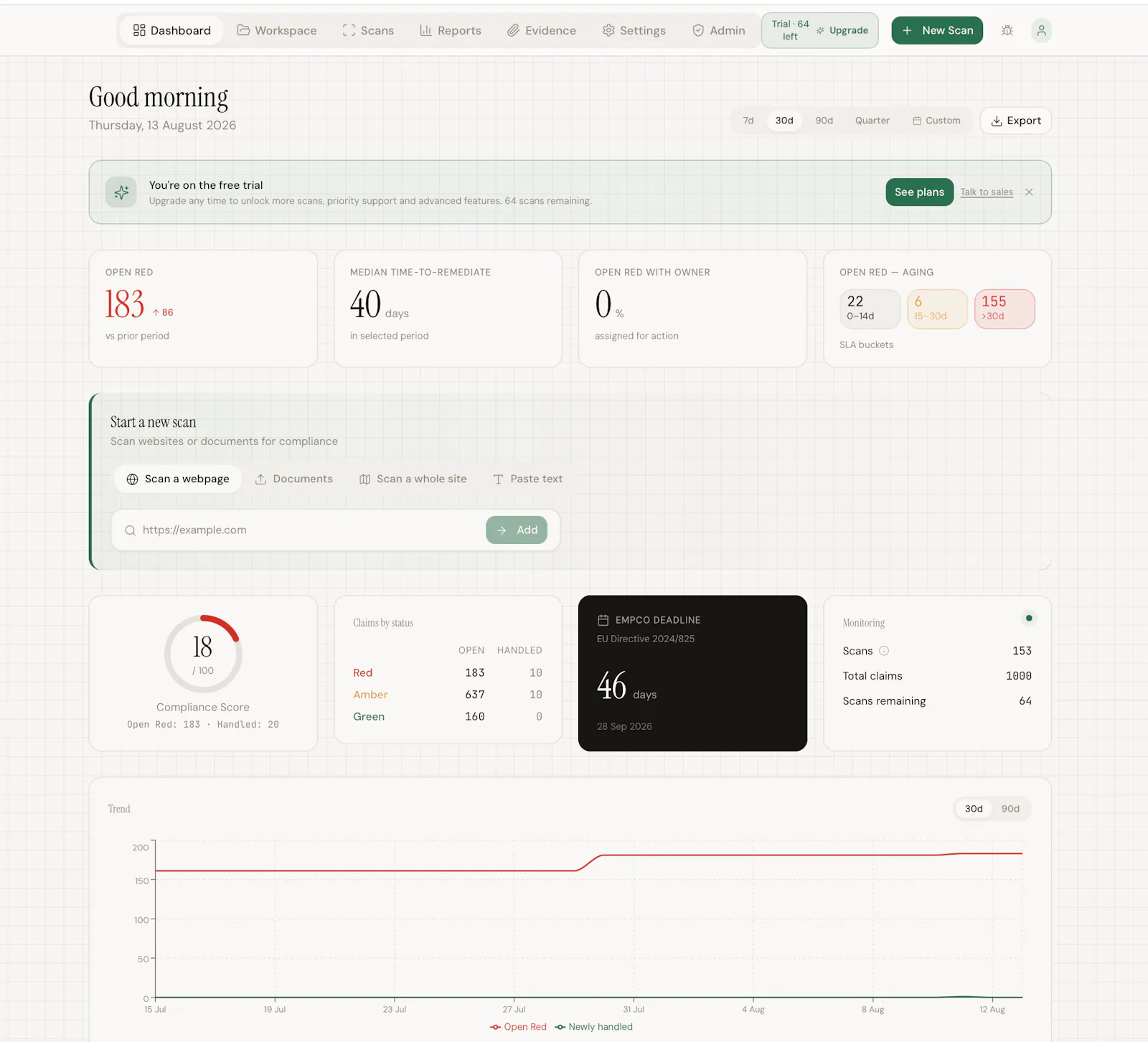 Gilbert EMPCO Scanner screenshot 3