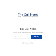 The Call Notes gallery image