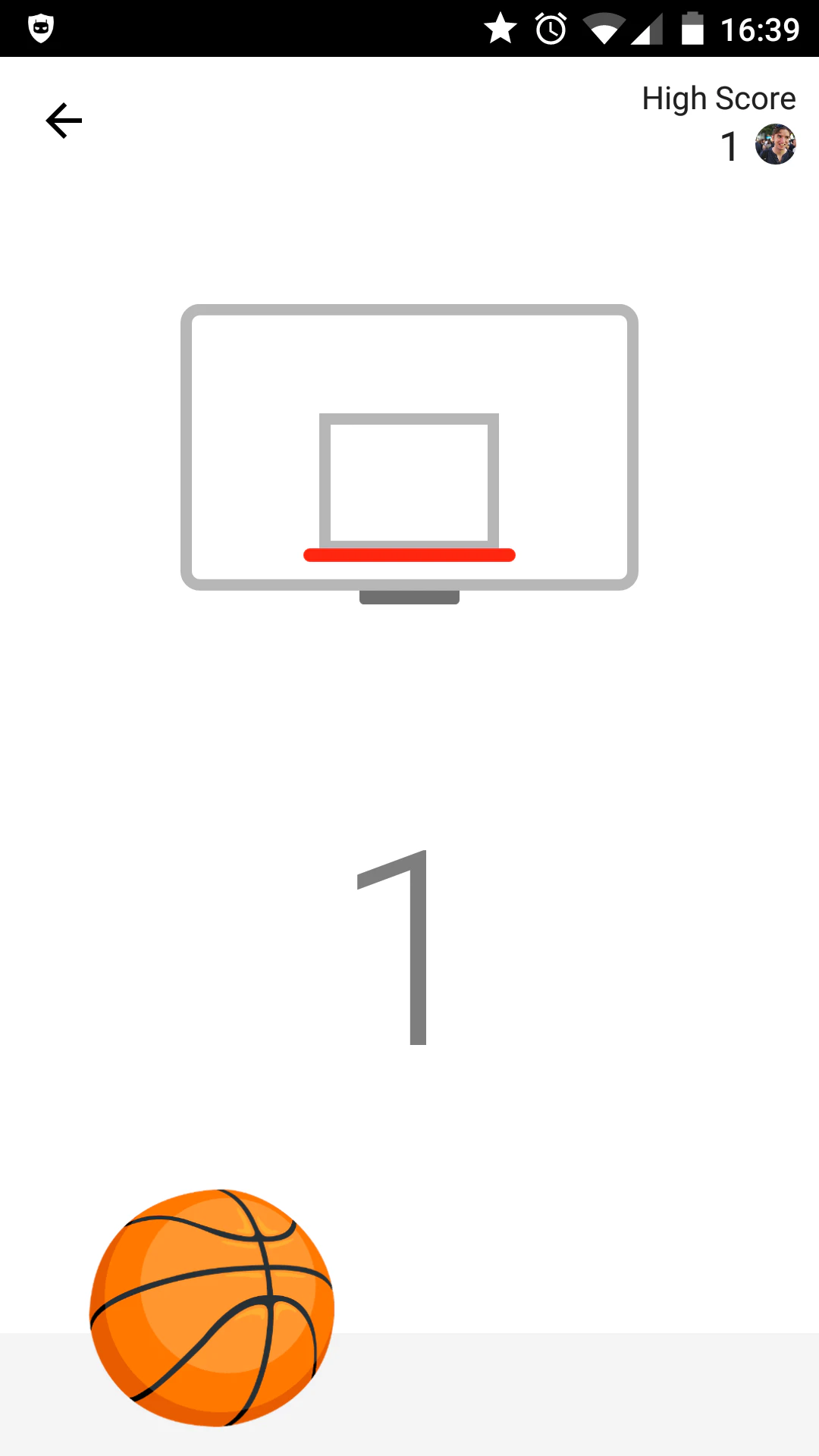 Facebook Messenger Emoji Basketball