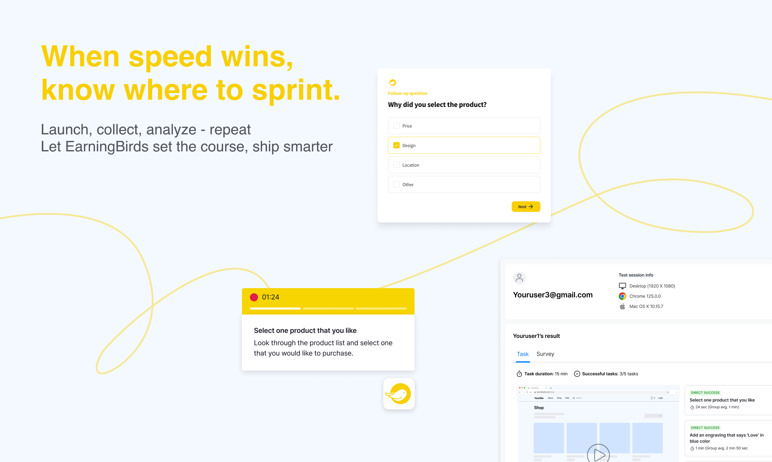 EarningBirds - Screenshot 5 showing product features and functionality