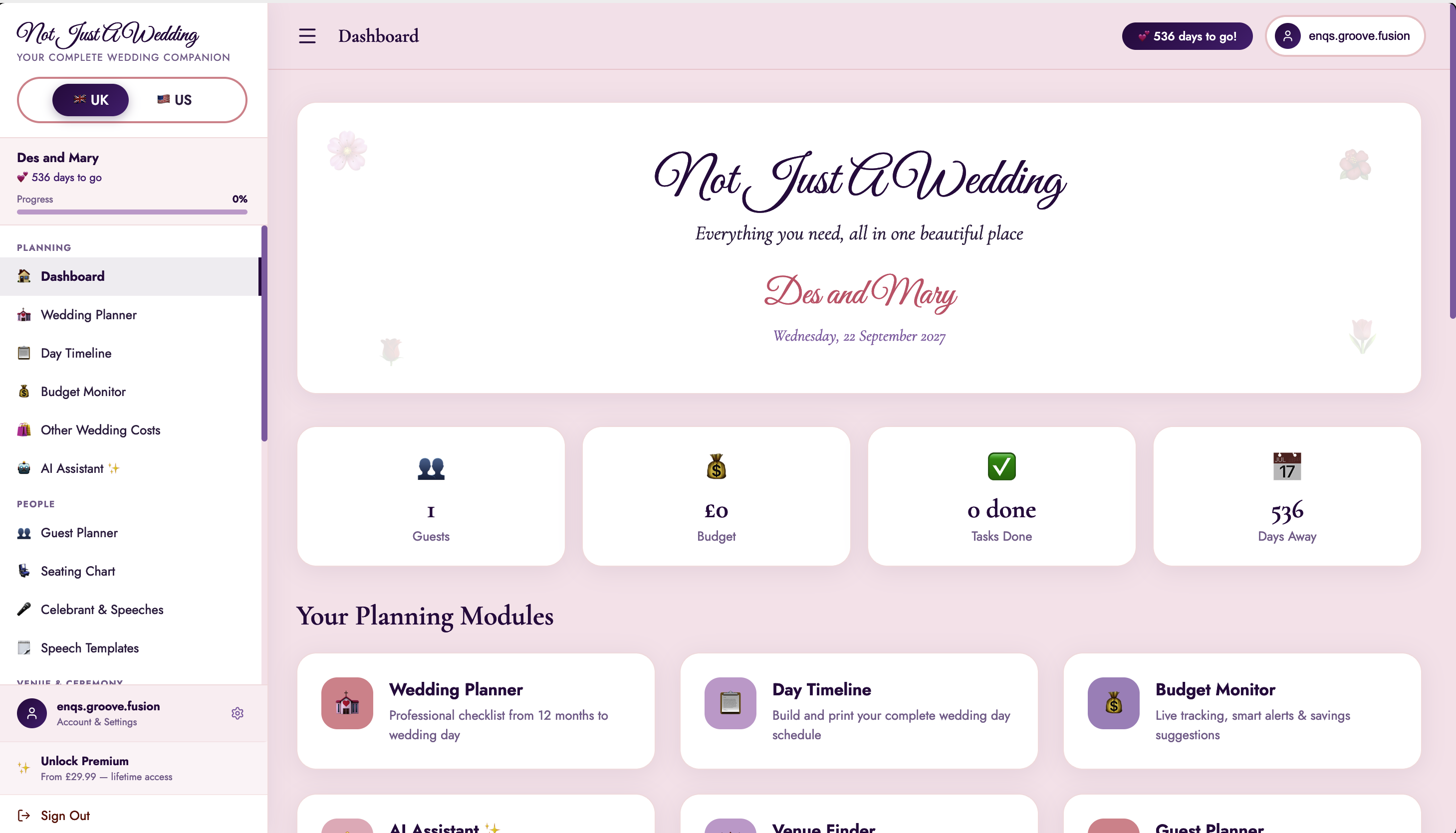 Not Just A Wedding gallery image